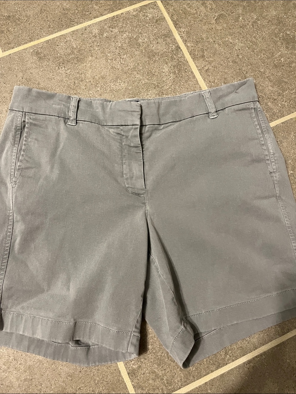 J crew chino Women's Gray Shorts - Classic Everyday Style